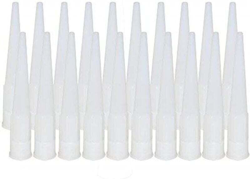 Asta di prolunga in plastica KZQ per pistola per calafataggio, strumento per l'applicazione della punta dell'ugello per ...