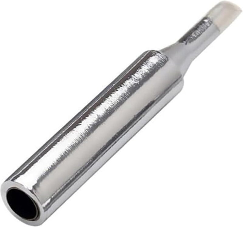 Lötkolbenspitze, 900M-T-3C Lötkolbenspitze Ersatz, vernickelte Kupferlötspitze für DIY Tin Bridge Chip Rework, Multi-Tin...