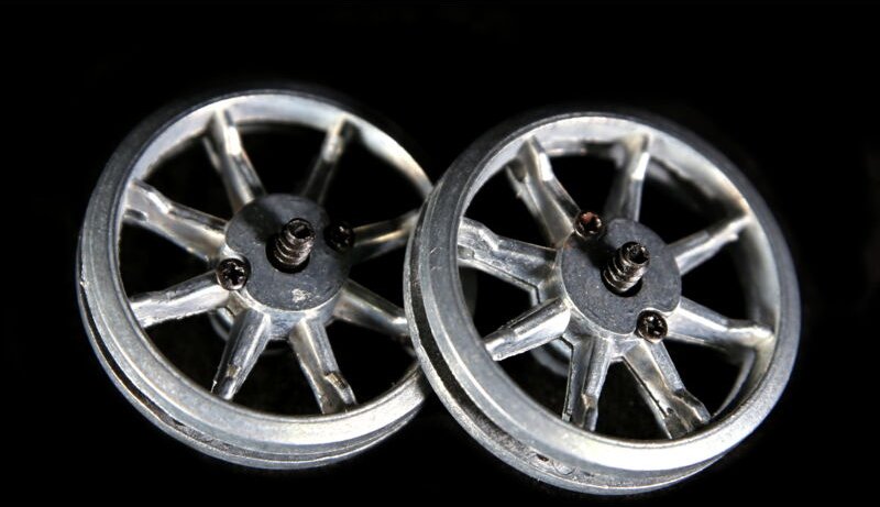 48-079 Spannräder aus Metall für Panzer III, Sturmgeschutz