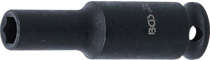 Kraft-Steckschlüssel-Einsatz Sechskant, tief Antrieb Innenvierkant 6,3 mm (1/4") SW 6 mm