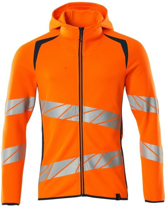 Kapuzensweatshirt 19284-781-1444 Gr. s hi-vis orange/dunkelpetroleum - Mascot