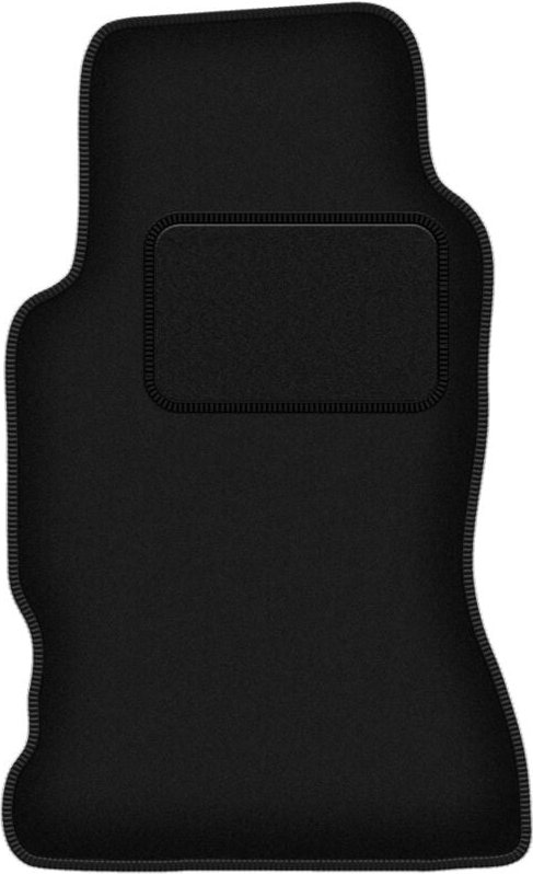 Fahrermatte schwarz für: Honda Legend II Coupé (1991-1996)