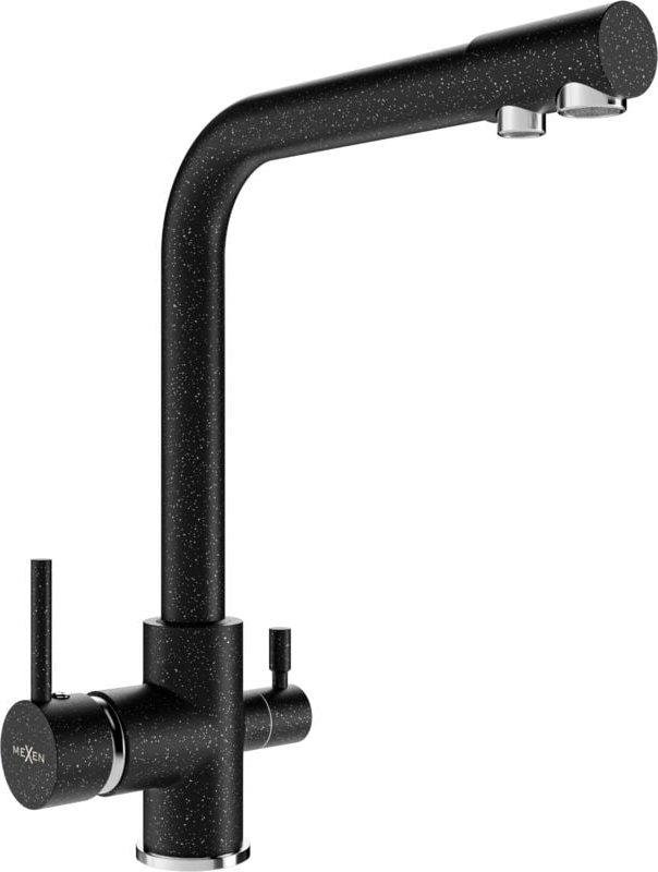 Duero Küchenmischer, Schwarz gesprenkelt - 671600-76 - Mexen