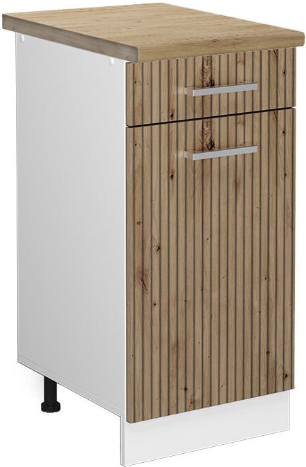 Thumbnail - Küchenunterschrank R-Line, Artisan-Eiche, 40 cm , ap Eiche Vicco