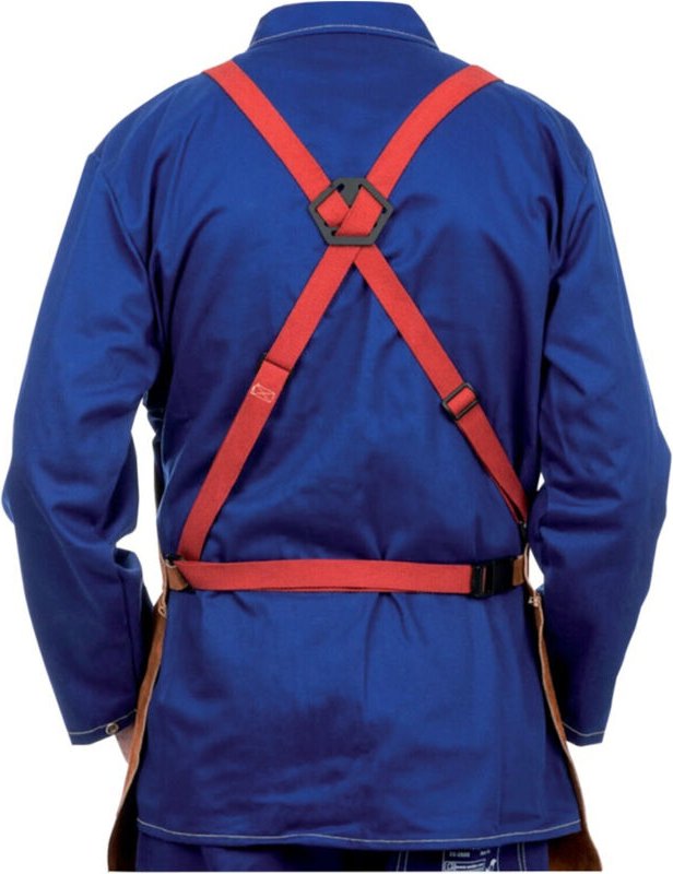 Schürze Lava Brown™ L.ca.107xB.ca.80cm braun Weldas