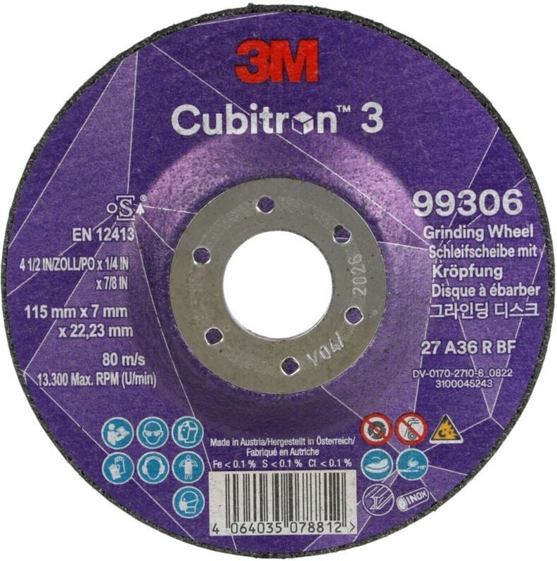 Voelkner Selection - 3M Schruppscheibe Cubitron 3115x7mm 36+