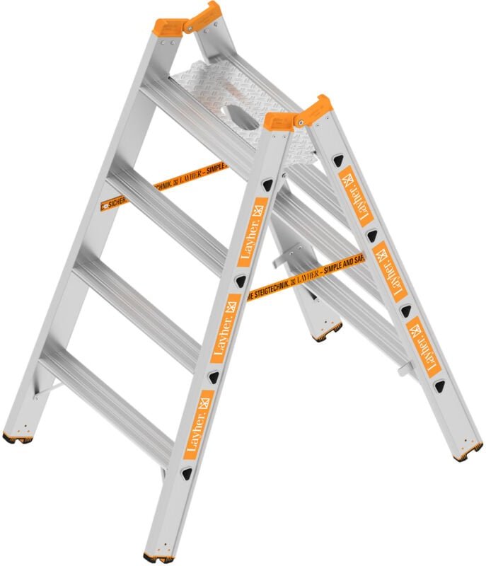 Layher Schwerlasttritt Topic 1043 4 Stufen