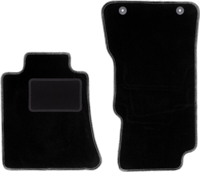 Vordermatten schwarz für: Alfa Romeo Giulia 4x4 (4WD) Limousine (2016-)