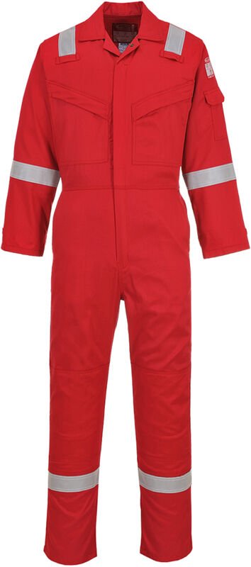 Antistatische superleichte Kombination 210g Rot M - DE(42-44) - UK(32-34)