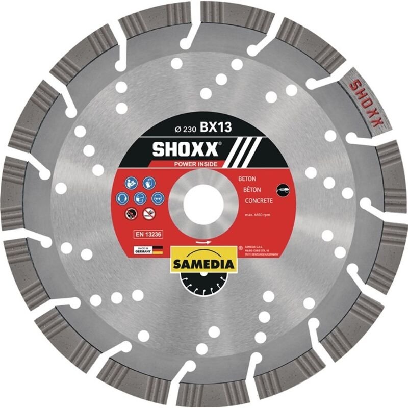 Samedia Diamant-Trennscheibe Shoxx BX13 125 x 22,23 mm