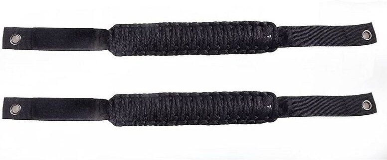 Thumbnail - Woosien - berrollbügel-Haltegriffe, Paracord-Griff für 2021-2022-Zubehör, 2er-Pack (schwarz)