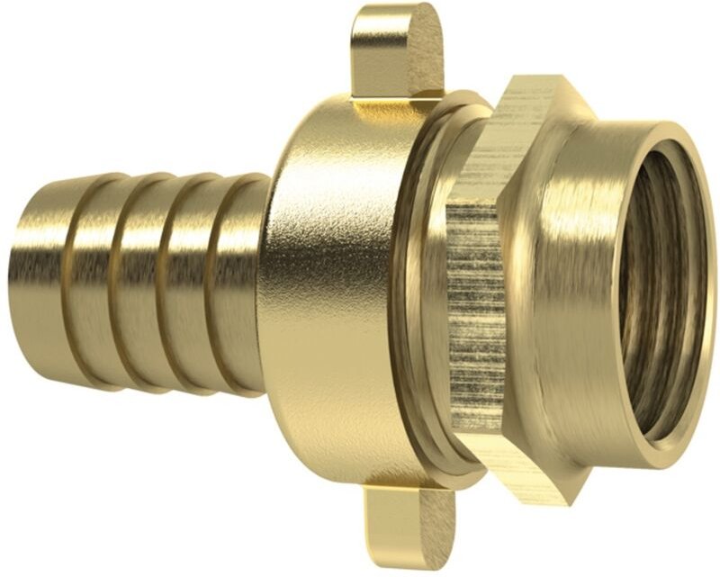 3/3 Standrohrver., G1/2IGx13, Mutter 3/4', flachd. ch Ausf., ms - Riegler