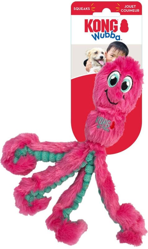 Kong wubbaoctopus assorted sm