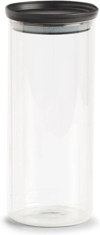 Glasbehälter mit Kunststoffdeckel, 1250 ml