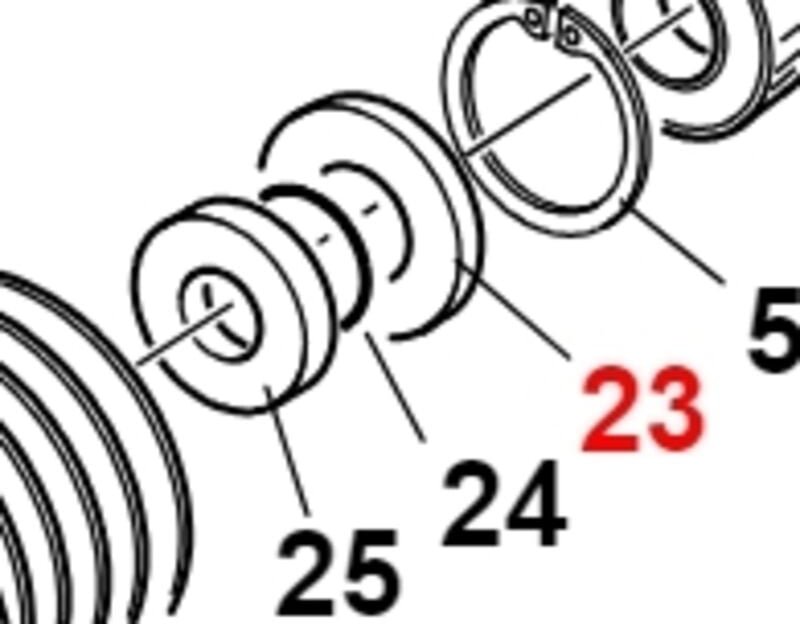 Dichtungsring WASY 40.62.6 ORIGINAL GIANNI FERRARI 00.05.40.3062