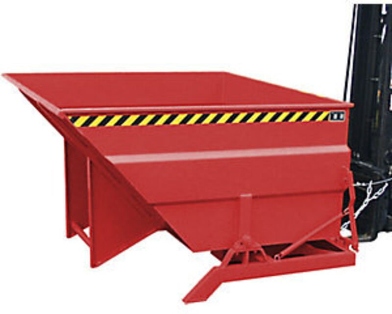 Bauer Kippbehälter BKC 200, lackiert, Feuerrot