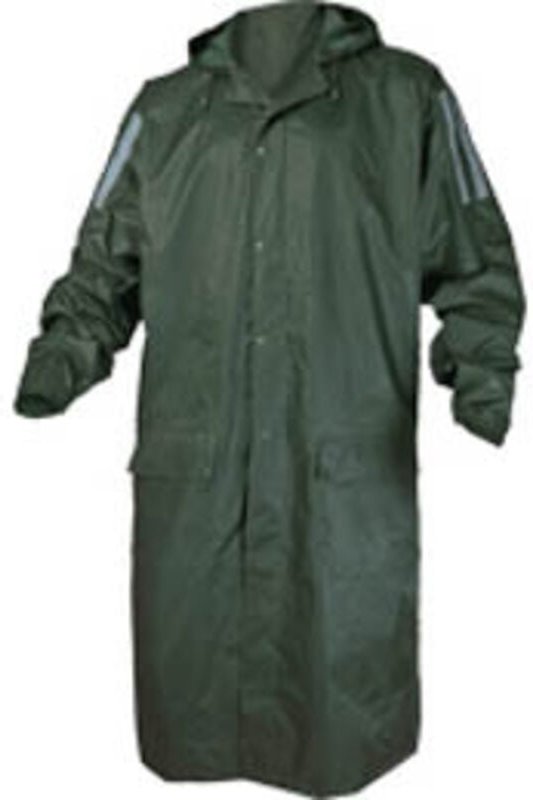 Thumbnail - Manteau de pluie polyester enduit pvc vert Delta Plus MA400VE0 46/48 (xl)