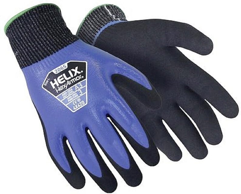 Helix 2065 6065908 Polyethylen, Glasfaser, Nylon Schnittschutzhandschuh Größe (Handschuhe): - Hexarmor