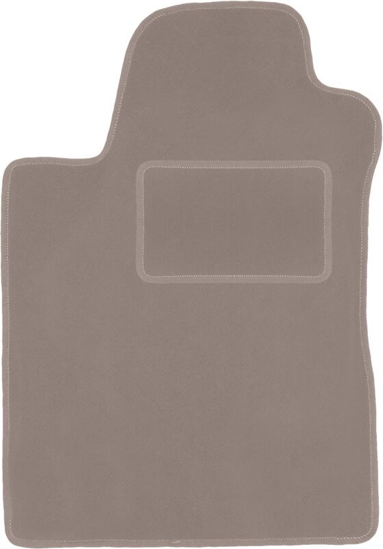 Beige Fahrermatte für: Toyota Corolla Verso II Minivan (2004-2009)