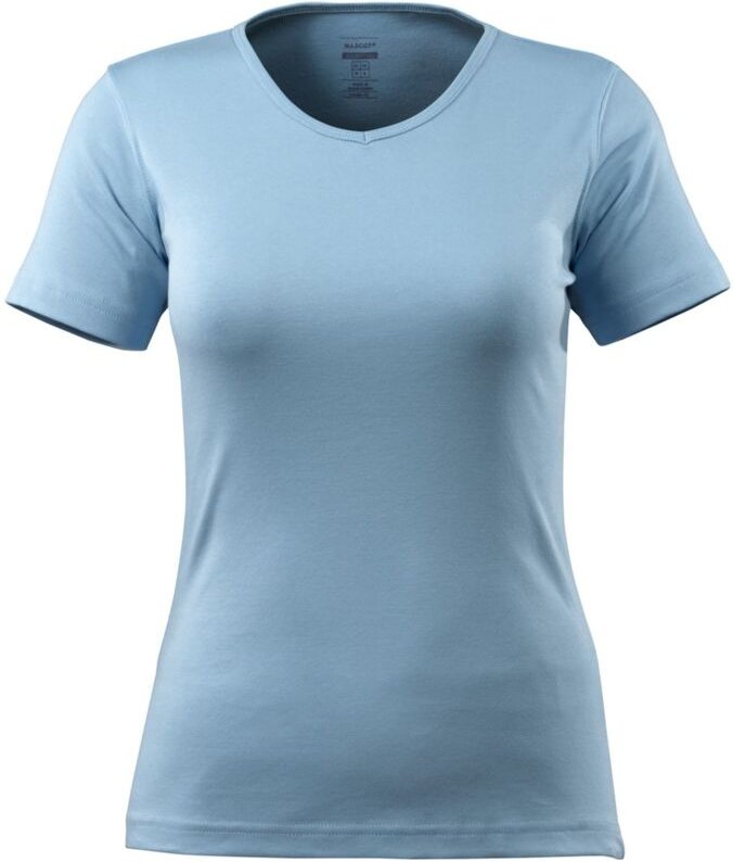 T-Shirt nice crossover Damen 51584 Gr. 2XL hellblau - Mascot
