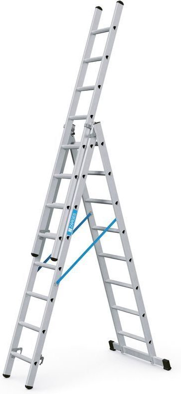 Thumbnail - Zarges - Gebördelte Mehrzweckleiter, 3-teilig Skymaster dx 3 x 8 Sprossen (44838)