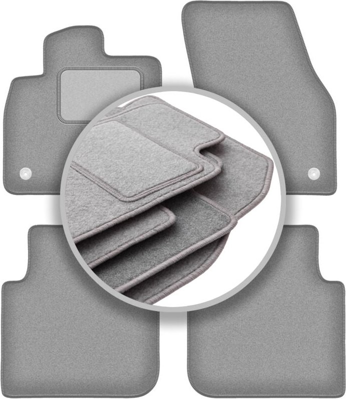 Graue Automatten für: Volkswagen Tiguan Allspace Crossover (2017-)