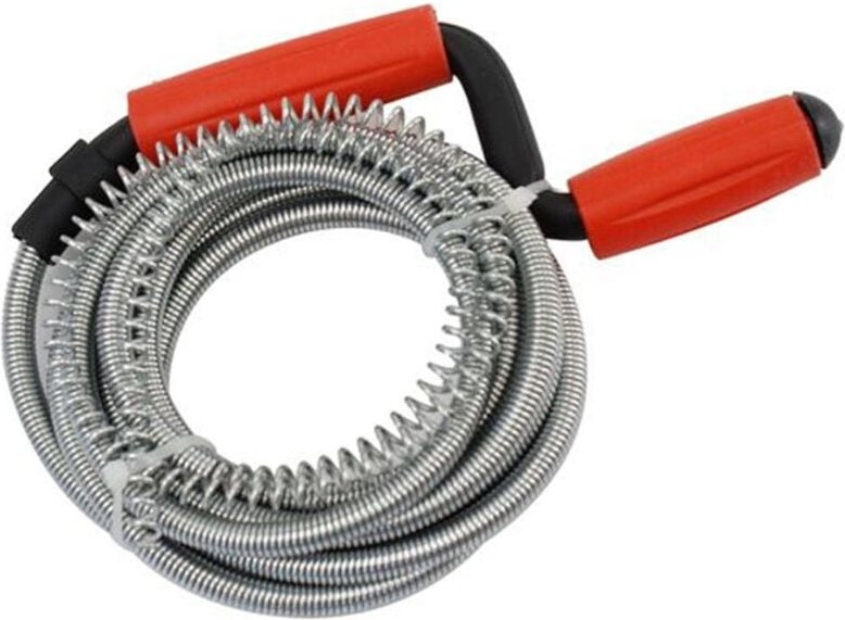Trade Shop - copy of SPRING PLUMBING ABFLUSSREINIGER-SPIRALE ZUM FREIEN VON ROHREN, 1,5 MT, 59946 -