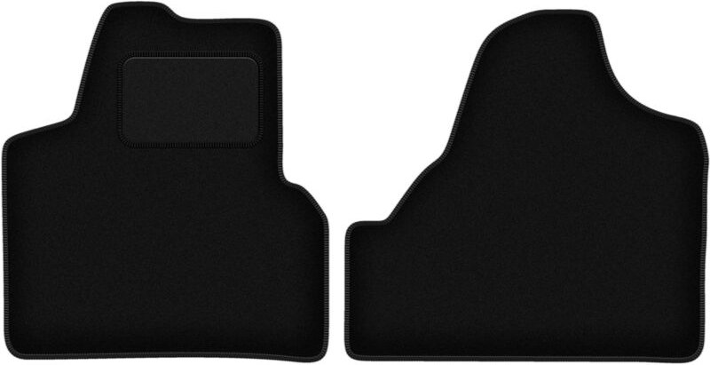Vordere Matten schwarz für: Peugeot Expert II Kastenwagen (2007-2016)