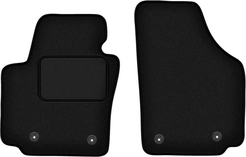 Vordere Matten schwarz für: Seat Altea Minivan (2004-08.2008)