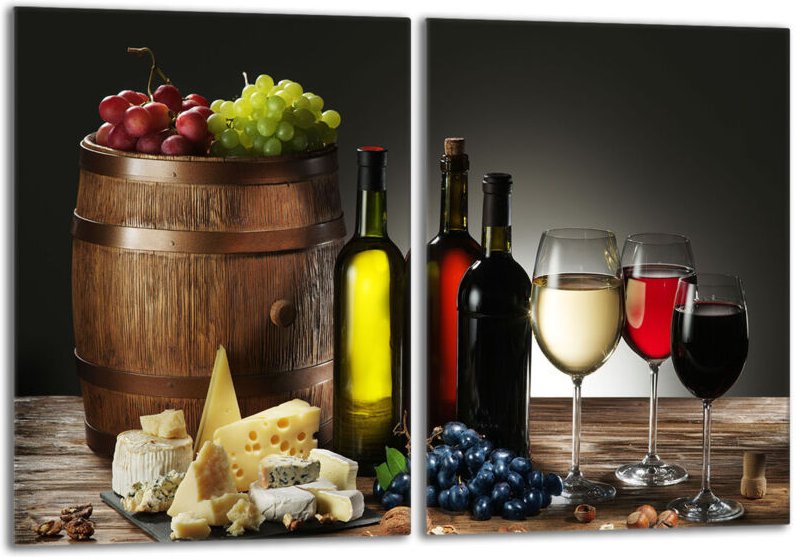 Glasschutzplatte für den Herd 2x40x52 Küche