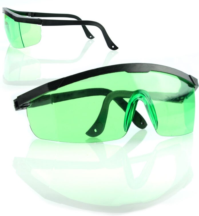 Thumbnail - Grüne Laserschutzbrille