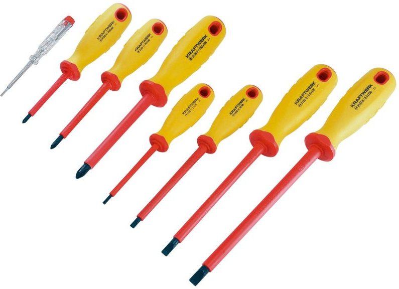 Kraftwerk - 8-tlg. Elektriker-Schraubendrehersatz