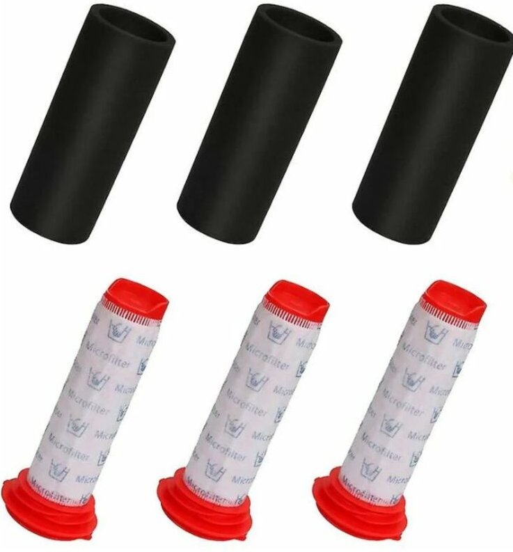 Kit de filtres pour bosch BCH65 BCH6L2560 754176 754175, 3 filtres principaux + 3 filtres en mousse pour aspirateur - Ln...