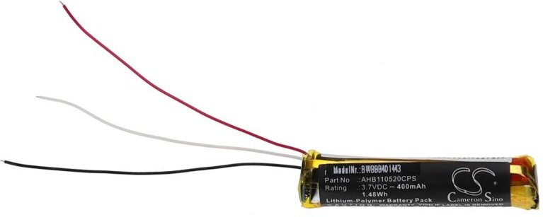 Vhbw - Akku kompatibel mit Bose QC35, QC35 ii, qc 45 Wireless Headset Kopfhörer (400 mAh, 3,7 v, Li-Polymer)