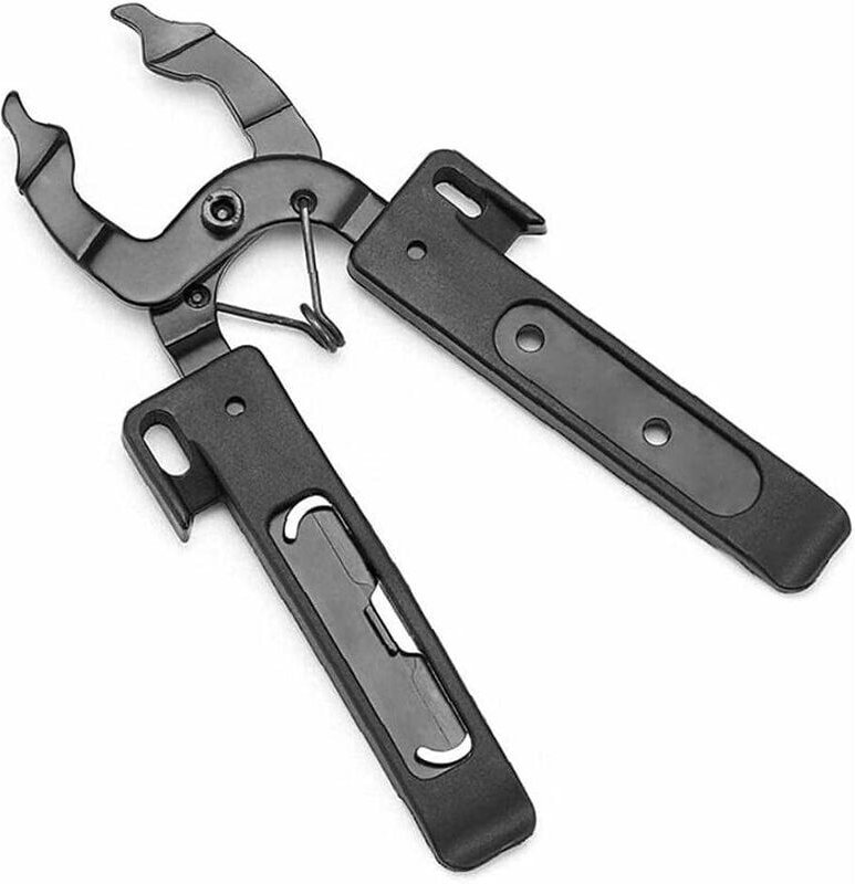 Kettenzange, Fahrradkettenwerkzeug, Fahrradketten-Schnellglied-Öffner-Schließwerkzeug, 2-in-1-Zange zum Öffnen und Schli...