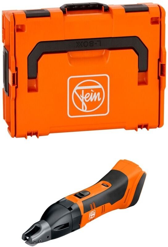 Fein - Akku-Schlitzschere bis 1,6 mm abss 18 1.6 e as, incl. Zubehör, l-boxx