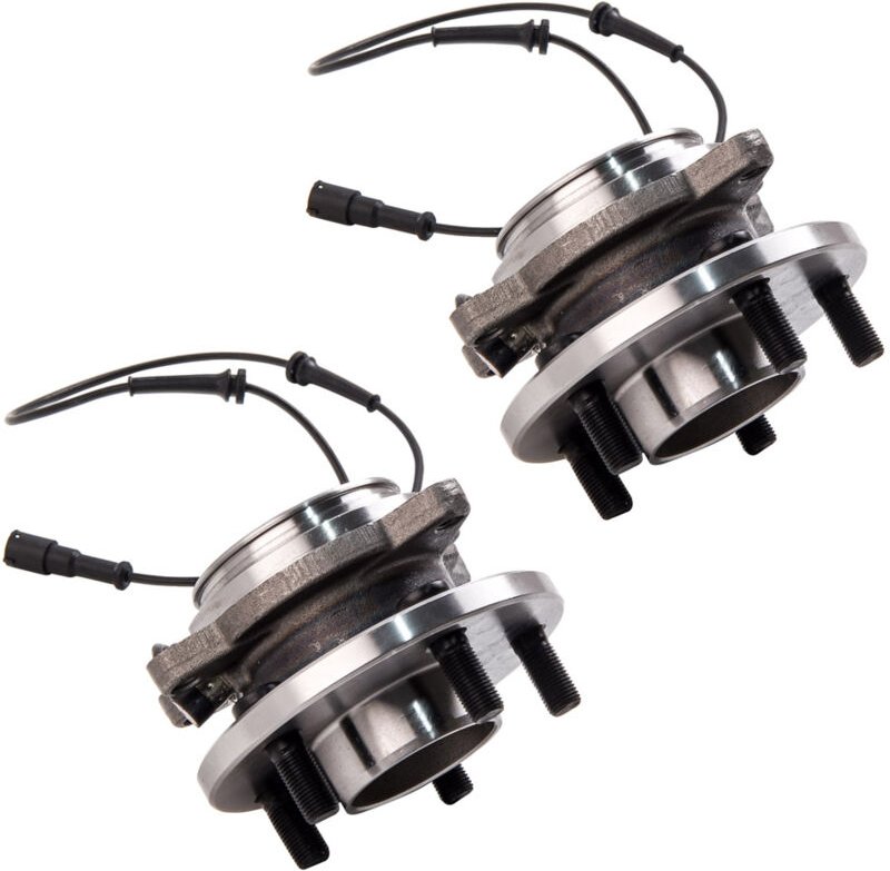 2x Front Wheel Bearing Hub & Abs Sensor Fit Land Rover Discovery 2 1998-2004