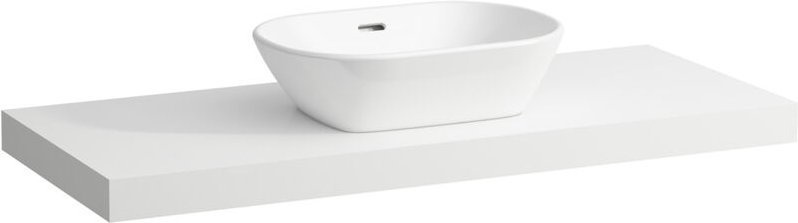 Lani Waschtischplatte, ein Ausschnitt mittig, - Laufen