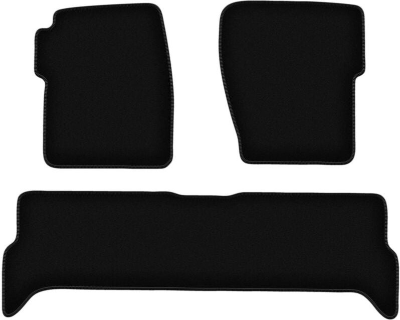 BASIC schwarze Veloursmatten für: Land Rover Discovery II Offroad (1998-2004)