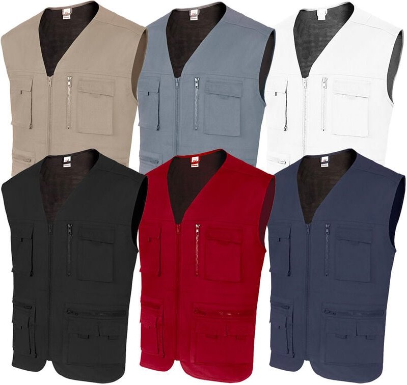 105901 Arbeitsweste - xl - Blau - Velilla