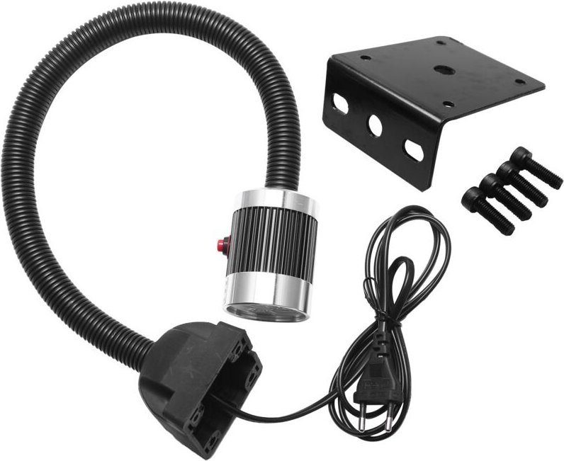 Tlily - 220V 9W Led Maschine Arbeit Lampe 50Cm Schwanenhals Industrielle Cnc Drehmaschine Werkzeug Licht Fräsen Eu Steck...