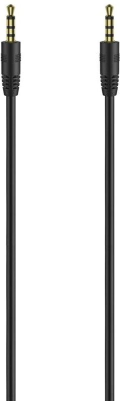 35 mm audiokabel 1 m schwarz