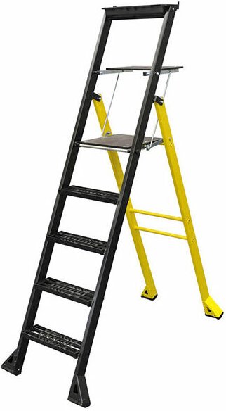 Centaure - Profi Stehleiter 6 Stufen - Maximale Arbeitshöhe 3.32m - 449206