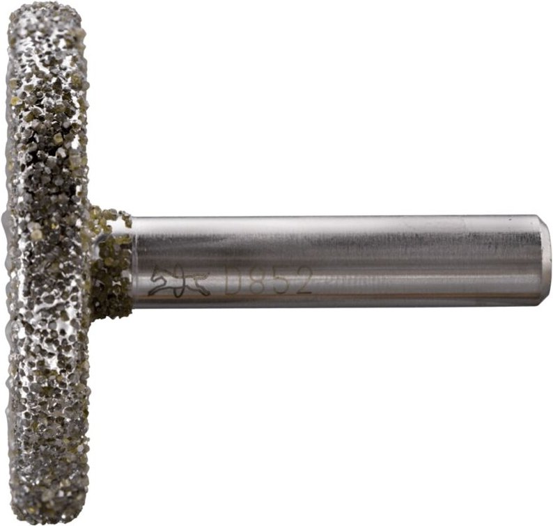 Diamant-Schleifstift Zylinderform 45x6,5x8 mm D852 zum Schleifen von Grau-und Sphäroguss - Pferd