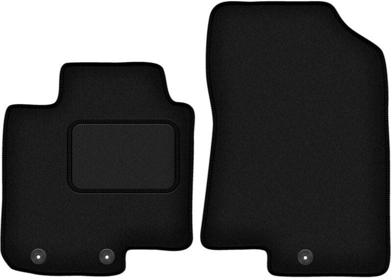 Vordere Matten schwarz für: Hyundai i20 III Fließheck (2020-)