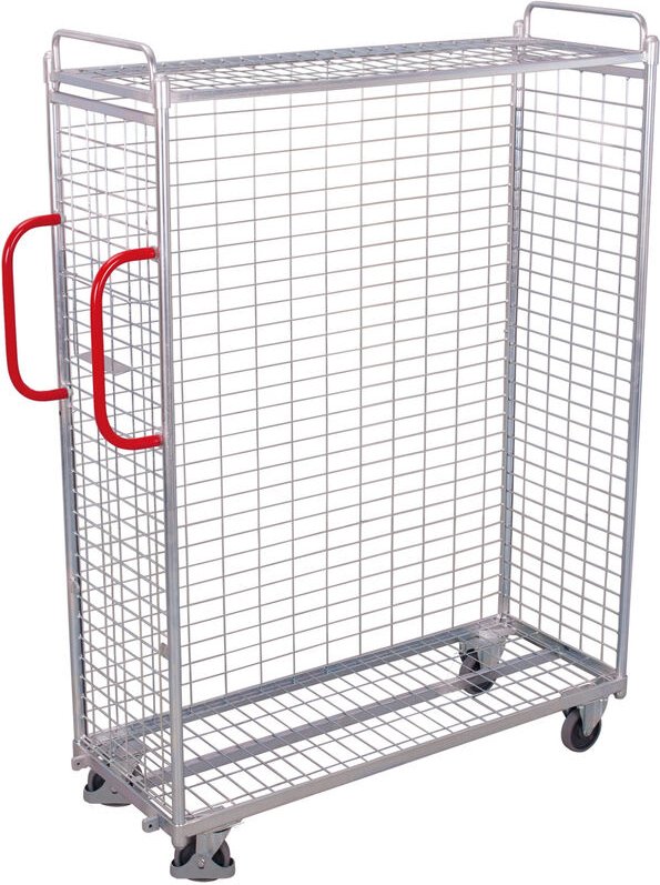 VARIOfit Kommissionierwagen aus Drahtgitter 1250x460mm