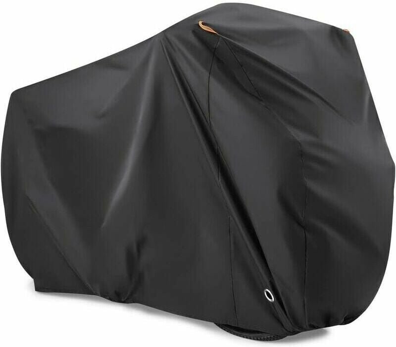 Thumbnail - Jalleria - Fahrradabdeckung für 2 Fahrräder, wasserdichte Fahrradabdeckung aus 190T-Nylon mit Staub-, uv- und Regenschut...