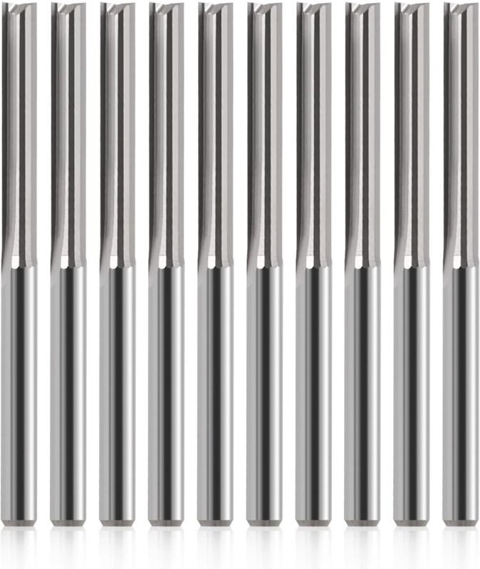 Senker, 1/8 Zoll gerader Schaft, 1/8 Zoll gerader Schaft, Nutfräserschaft, 20 mm/40 mm Senker für mdf, pvc, Acryl, Spanp...