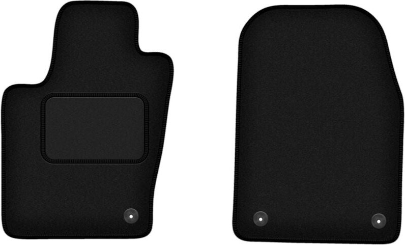Vordere Matten schwarz für: Dodge Durango III 7-Sitzer (2010-2020)