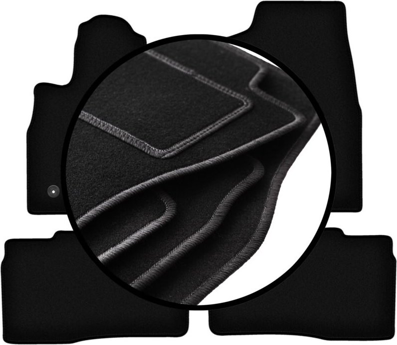 Komplettset Veloursmatten für: Ford Explorer MK6 ST-Line Pickup (2019-)